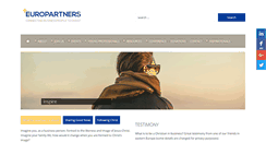 Desktop Screenshot of europartners.org